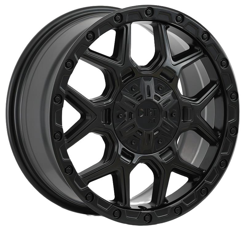 STATUSFÄLGAR D213 FLATBLACK 8x18 5/112-120 ET45 CB74.1
